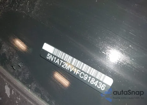 2015 Nissan Rogue S/Sl/Sv z USA, uszkodzony, nr VIN 5N1AT2MV1FC918436